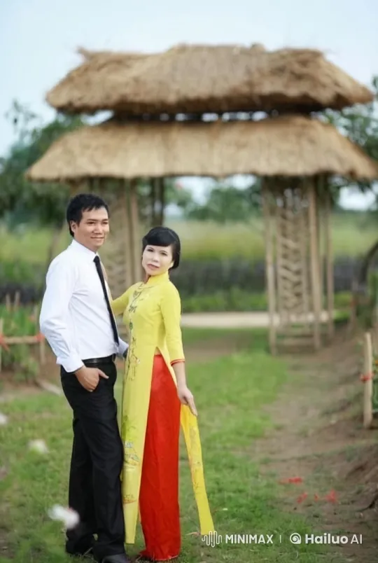 Traditional Attire Kung Fu Couple Showcases Mastery – AI Generated Video | Hailuo AI