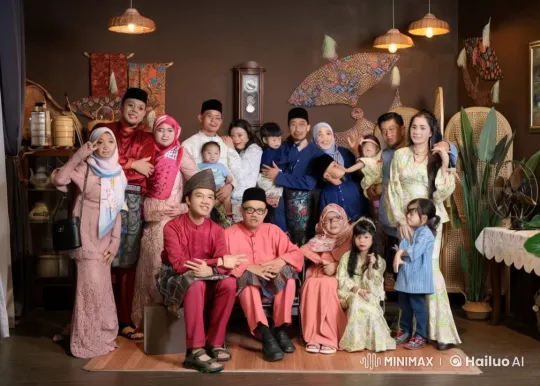 Joyful Family Performs Exaggerated Kungfu in Slow Motion – AI Generated Video | Hailuo AI