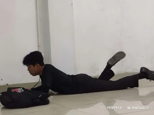 Indoor Kungfu Performance by Skilled Practitioner – AI Generated Video | Hailuo AI
