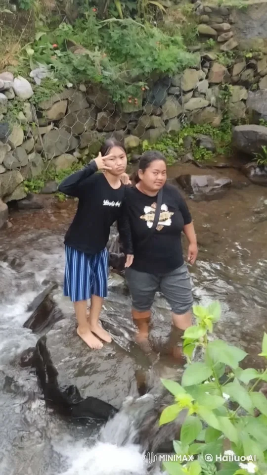 Kungfu Sparring in a Tranquil Stream Setting – AI Generated Video | Hailuo AI