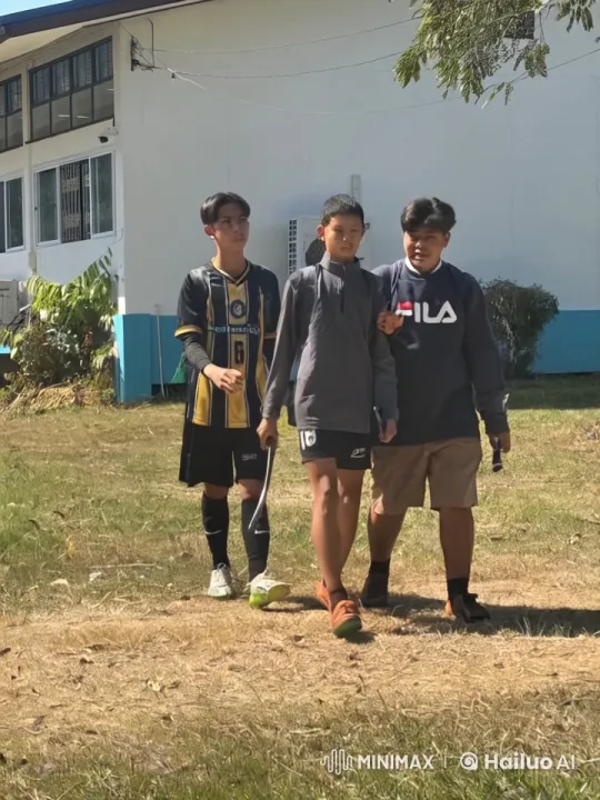 Boys Practice Martial Arts in Outdoor Setting – AI Generated Video | Hailuo AI