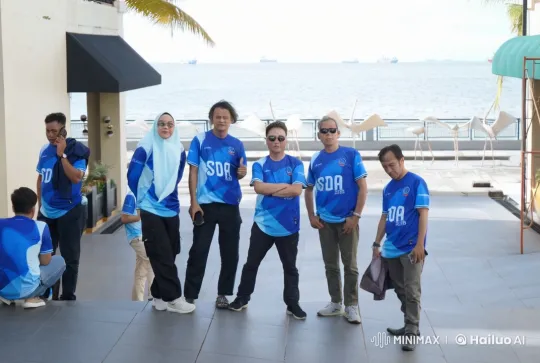 SDA Team Performs Dynamic Wing Chun at Seaside – AI Generated Video | Hailuo AI