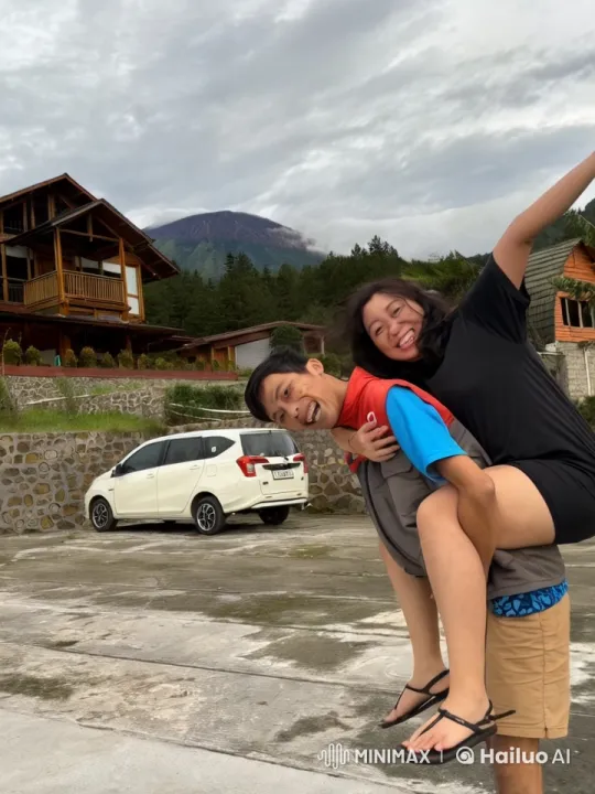Playful Kung Fu Fun in Mountainous Landscape – AI Generated Video | Hailuo AI