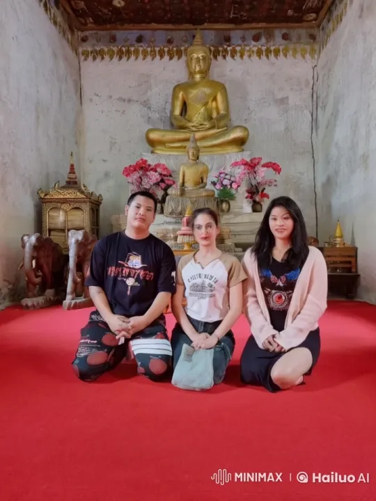 Martial Artists Display Skill in Ancient Temple – AI Generated Video | Hailuo AI