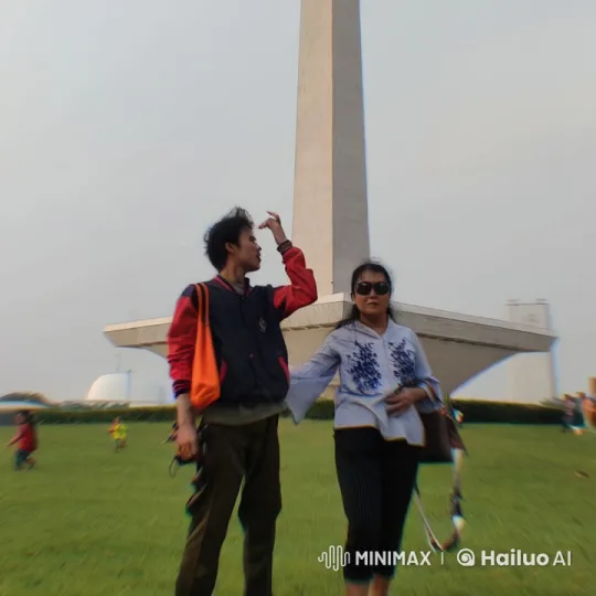 Kung Fu Demonstration Near Monument – AI Generated Video | Hailuo AI