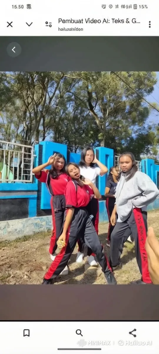 Energetic Kung Fu Display by Young Practitioners – AI Generated Video | Hailuo AI