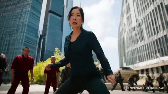 Urban Warrior: Skyscraper Combat Scene – AI Generated Video | Hailuo AI