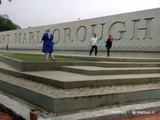 Martial Arts Fight Sequence at Fort Marlborough – AI Generated Video | Hailuo AI