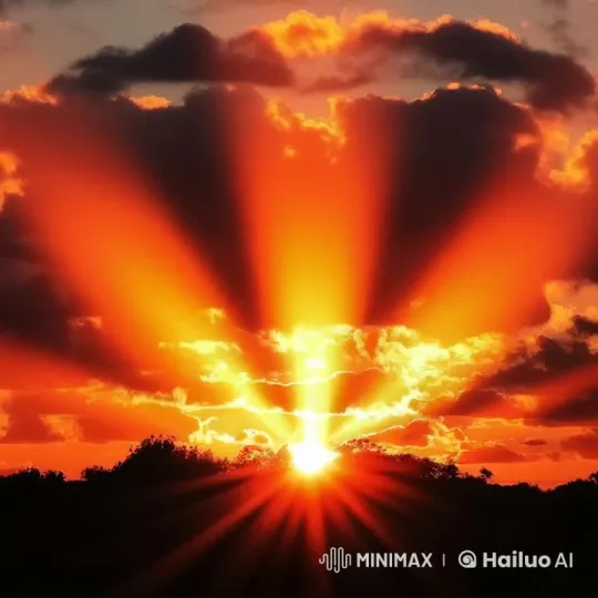 Tranquil Sunrise Symbolizes Hope and New Beginnings – AI Generated Video | Hailuo AI