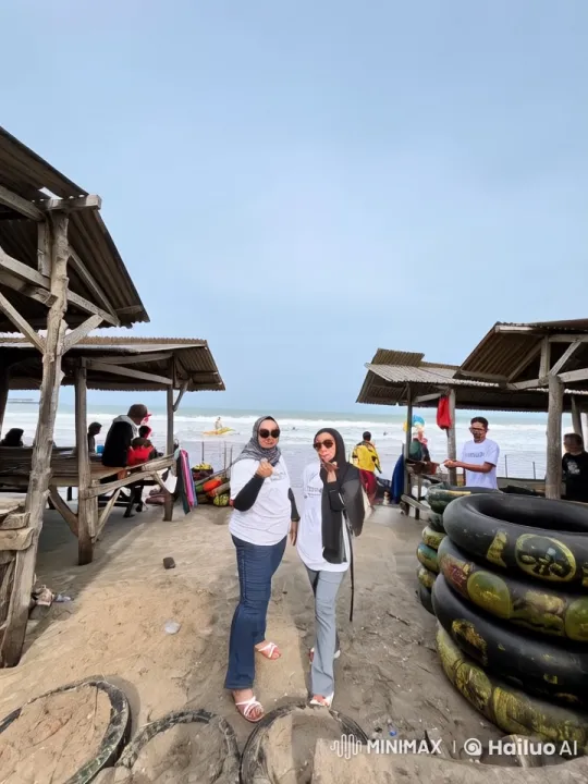 Kung Fu Fight on a Vibrant Beach Setting – AI Generated Video | Hailuo AI