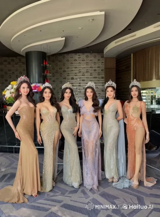 Elegant Beauty Pageant Turns Into Martial Arts Showdown – AI Generated Video | Hailuo AI