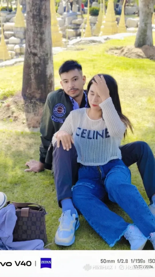 Couple Practices Kung Fu in Peaceful Park Setting – AI Generated Video | Hailuo AI