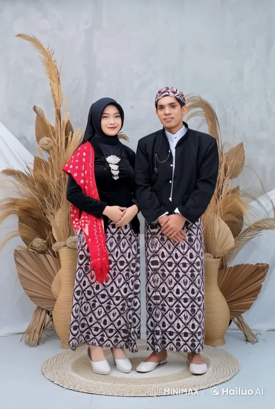 Traditional Batik Attired Couple Perform Chinese Martial Arts – AI Generated Video | Hailuo AI