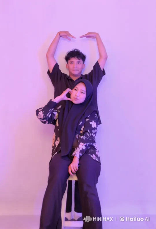 Synchronized Kungfu Performance in Purple Setting – AI Generated Video | Hailuo AI