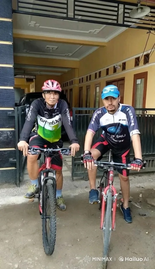 Cyclists Display Martial Arts Skills on Bikes – AI Generated Video | Hailuo AI