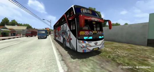 Futuristic Bus Transforms into Robot on Busy Road – AI Generated Video | Hailuo AI