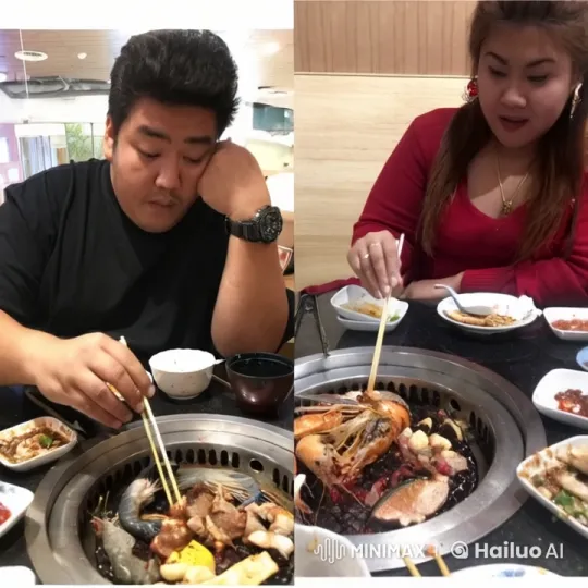 Dinner Turned Dynamic Martial Arts Duel – AI Generated Video | Hailuo AI