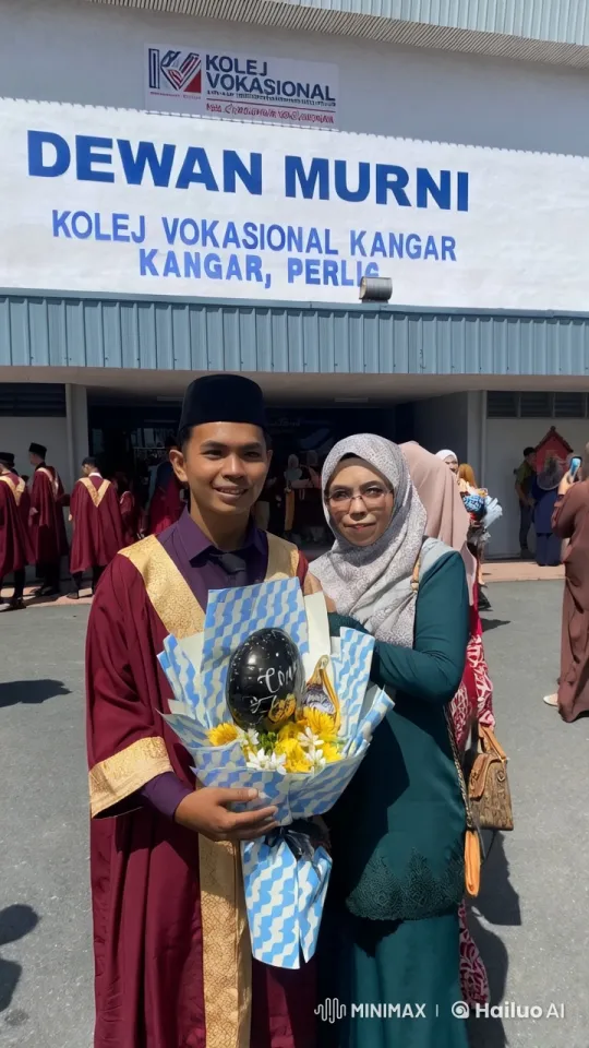 Graduates Perform Kungfu at Kolej Vokasional Kangar – AI Generated Video | Hailuo AI