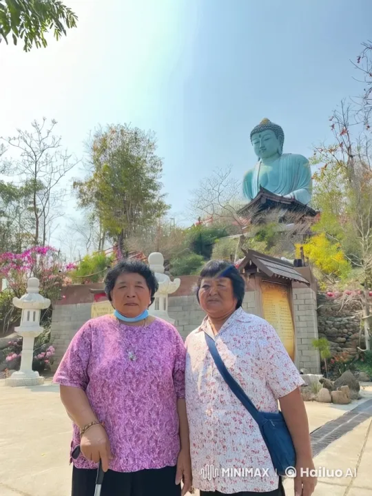 Elderly Women Perform Kungfu in Serene Temple Setting – AI Generated Video | Hailuo AI