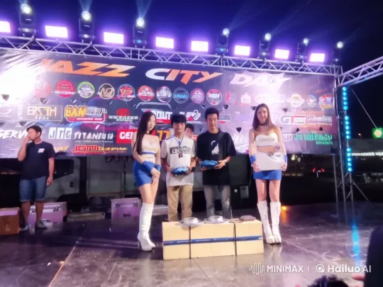 Martial Artist Delights Audience at Jazz City Day Celebration – AI Generated Video | Hailuo AI