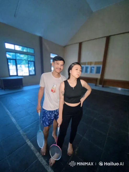 Wing Chun Kung Fu Display in Badminton Court – AI Generated Video | Hailuo AI