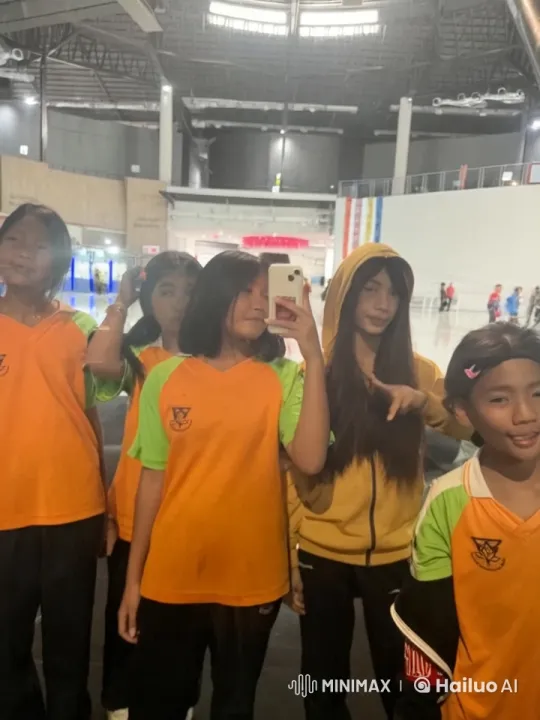 Young Martial Artists Perform Kung Fu in Indoor Facility – AI Generated Video | Hailuo AI