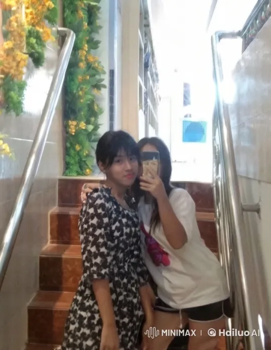 Girls Perform Dynamic Kung Fu Routine on Staircase – AI Generated Video | Hailuo AI