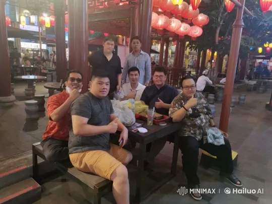 Kungfu Warriors Perform in Traditional Chinese Market – AI Generated Video | Hailuo AI