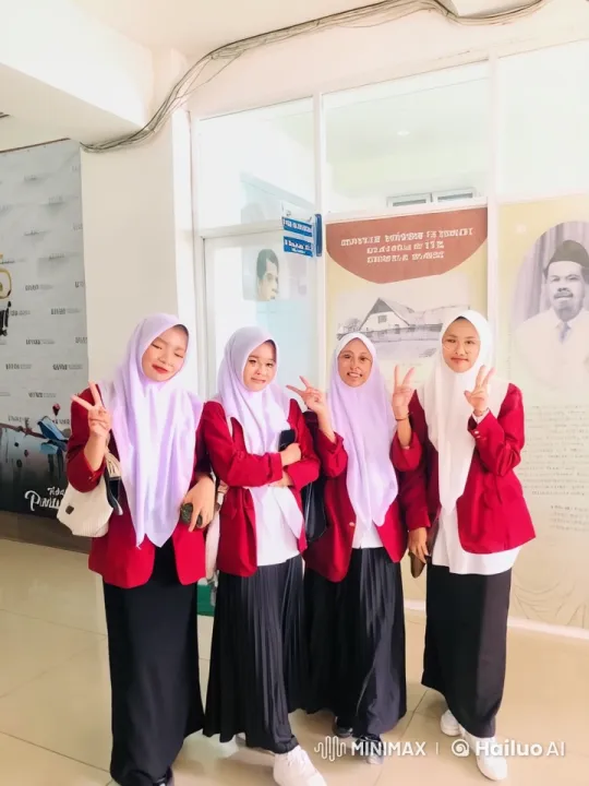 Female Students Perform Impressive Kungfu in School Hallway – AI Generated Video | Hailuo AI