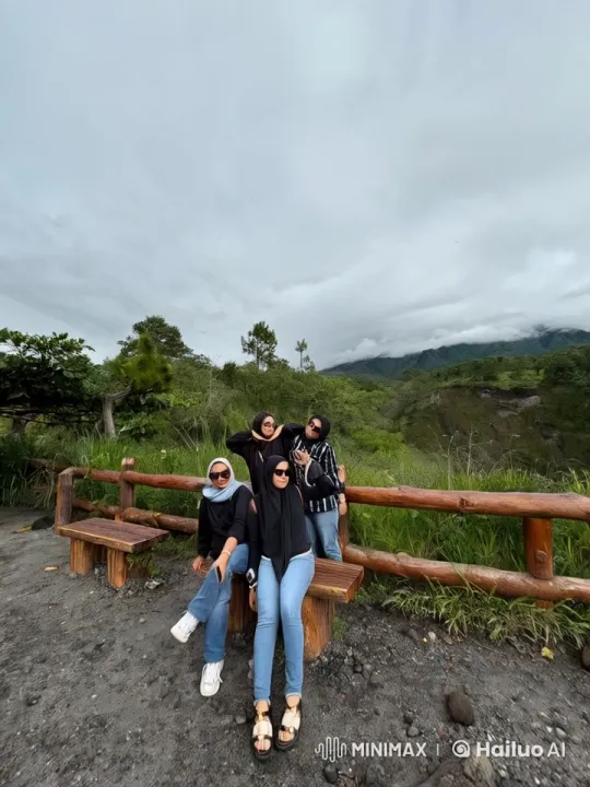 Martial Artists Display Skills in Scenic Mountain Setting – AI Generated Video | Hailuo AI