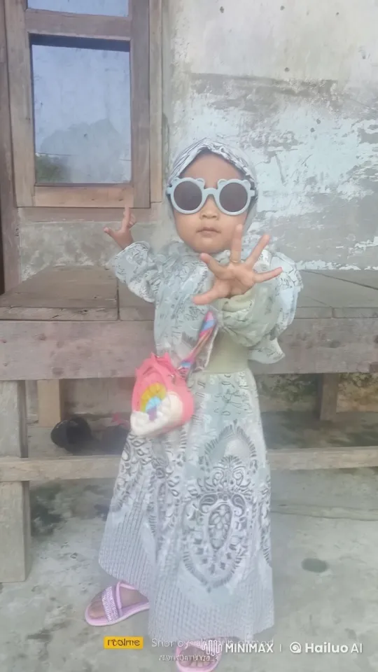 Young Girl Demonstrates Kung Fu Skills in Rustic Setting – AI Generated Video | Hailuo AI