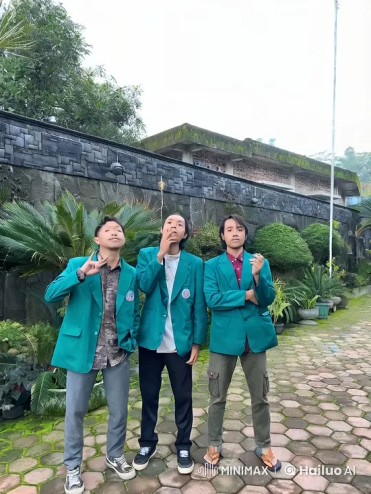 Young Men Perform Energetic Kung Fu in Courtyard – AI Generated Video | Hailuo AI