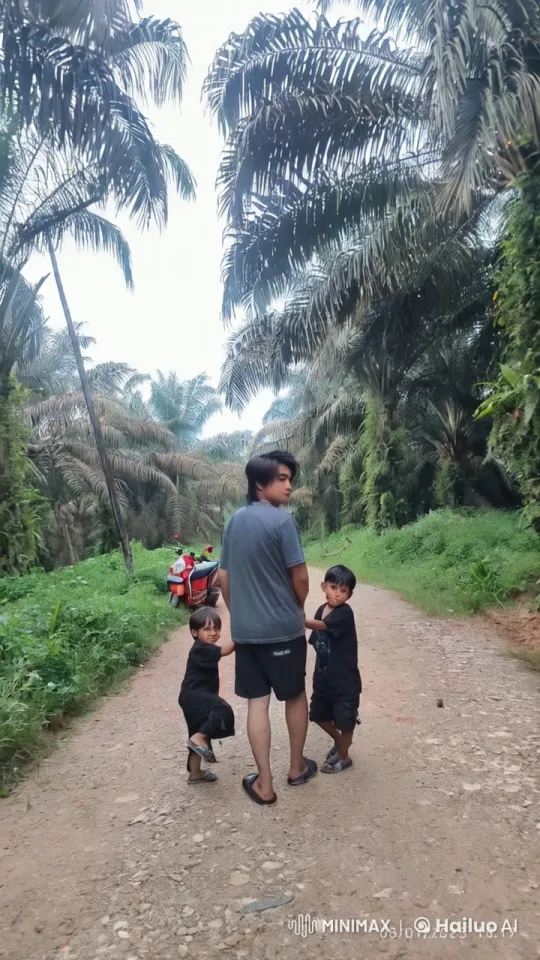 Imaginative Adventure: Ninja, Sword Fighter, and Boxers in Palm Grove – AI Generated Video | Hailuo AI