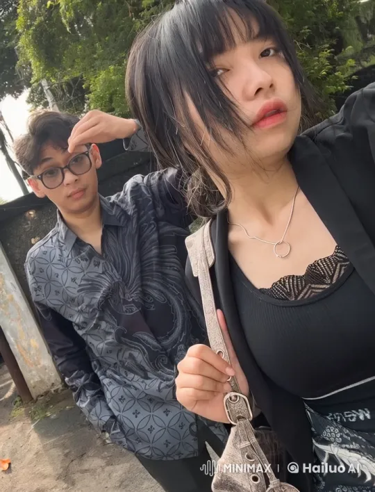 Couple Practicing Kungfu in Verdant Setting – AI Generated Video | Hailuo AI