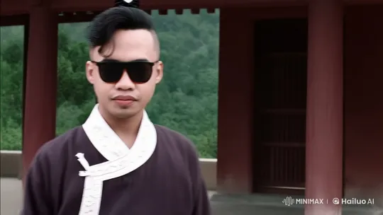 Young Kung Fu Practitioner Demonstrates Skill in Serene Setting – AI Generated Video | Hailuo AI