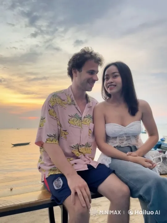 Kung Fu Duo Engage in Intense Beach Battle – AI Generated Video | Hailuo AI
