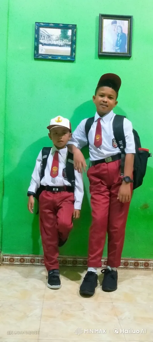 Boys in Uniforms Practice Martial Arts in Green Room – AI Generated Video | Hailuo AI