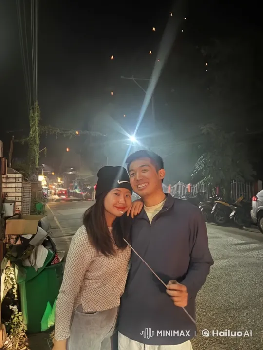Couple Showcases Martial Arts Skills on Night Street – AI Generated Video | Hailuo AI
