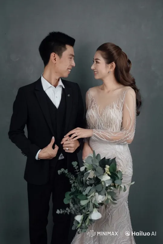 Formal Couple Transforms into Martial Arts Masters – AI Generated Video | Hailuo AI