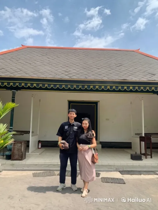 Young Couple Practices Kungfu in Front of Historic Building – AI Generated Video | Hailuo AI