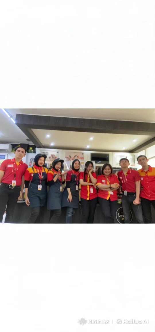 Employees Perform Synchronized Kungfu in Red Uniforms – AI Generated Video | Hailuo AI