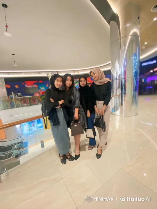 Stylish Girls Display Kungfu in Shopping Mall – AI Generated Video | Hailuo AI