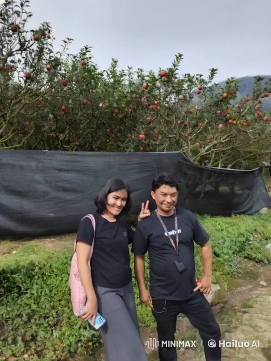Martial Artists Display Acrobatic Skills in Apple Orchard – AI Generated Video | Hailuo AI