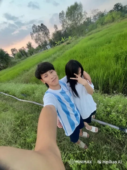 Kung Fu Fight in Serene Rural Landscape – AI Generated Video | Hailuo AI