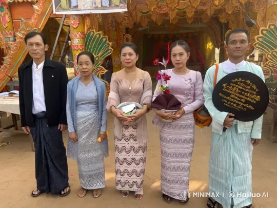 Traditional Attire and Kung Fu Performance at Cultural Ceremony – AI Generated Video | Hailuo AI