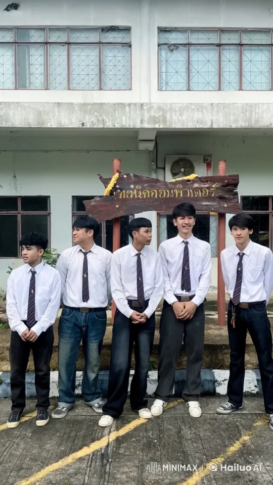 Thai Young Men Perform Synchronized Kungfu – AI Generated Video | Hailuo AI