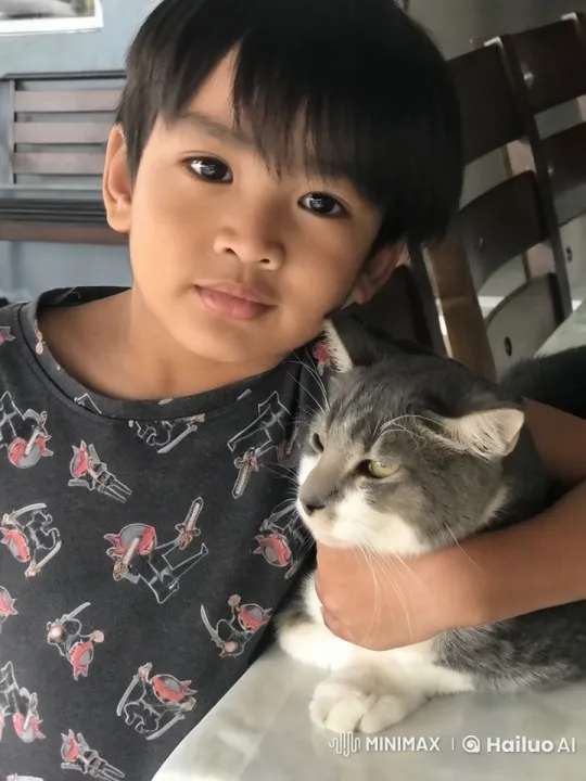 Boy and Cat Morph, Dance in Magical Transformation – AI Generated Video | Hailuo AI