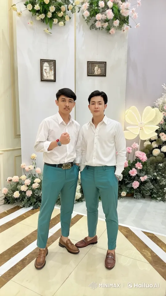 Martial Arts Display Amidst Floral Decor – AI Generated Video | Hailuo AI
