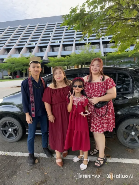 Family Watches Girl Perform Kung Fu in Scenic Setting – AI Generated Video | Hailuo AI