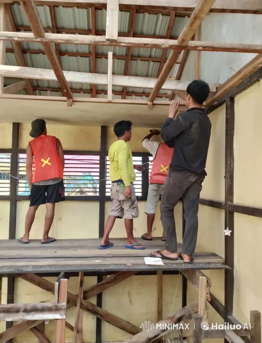 Construction Workers Transform into Martial Artists in Intense Kung Fu Battle – AI Generated Video | Hailuo AI